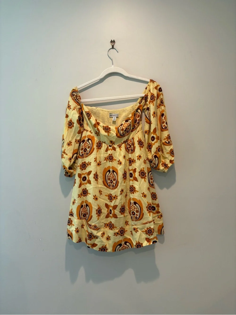 Urban Outfitters Caterina Off Shoulder Mini Dress - Picture 5 of 10
